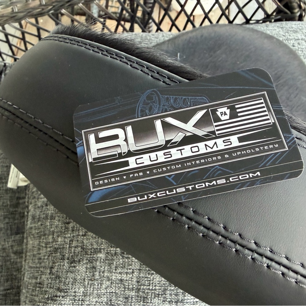 Indian scout motorcycle custom seat cowhide leather - Picture 3 of 6